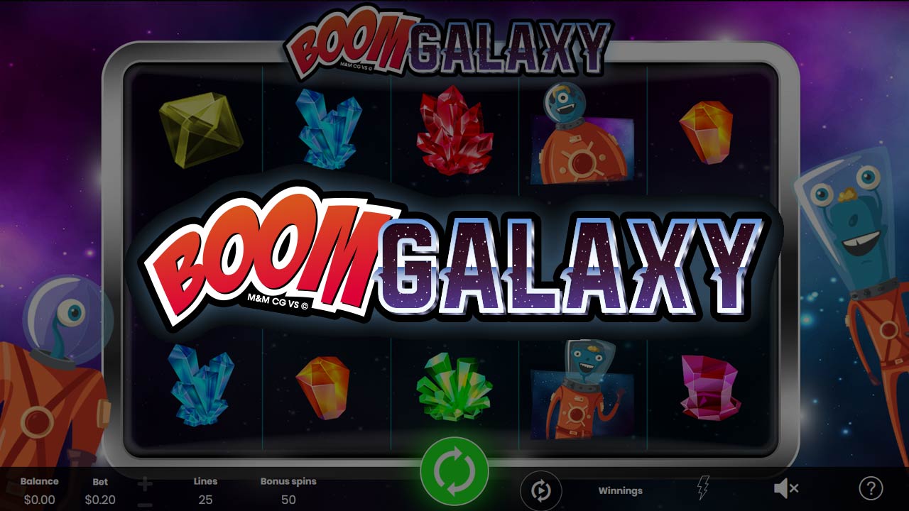 Boom Galaxy - Online Slot Logo