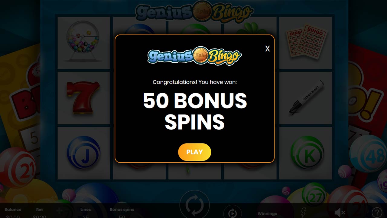 give back bingo 20 free spins