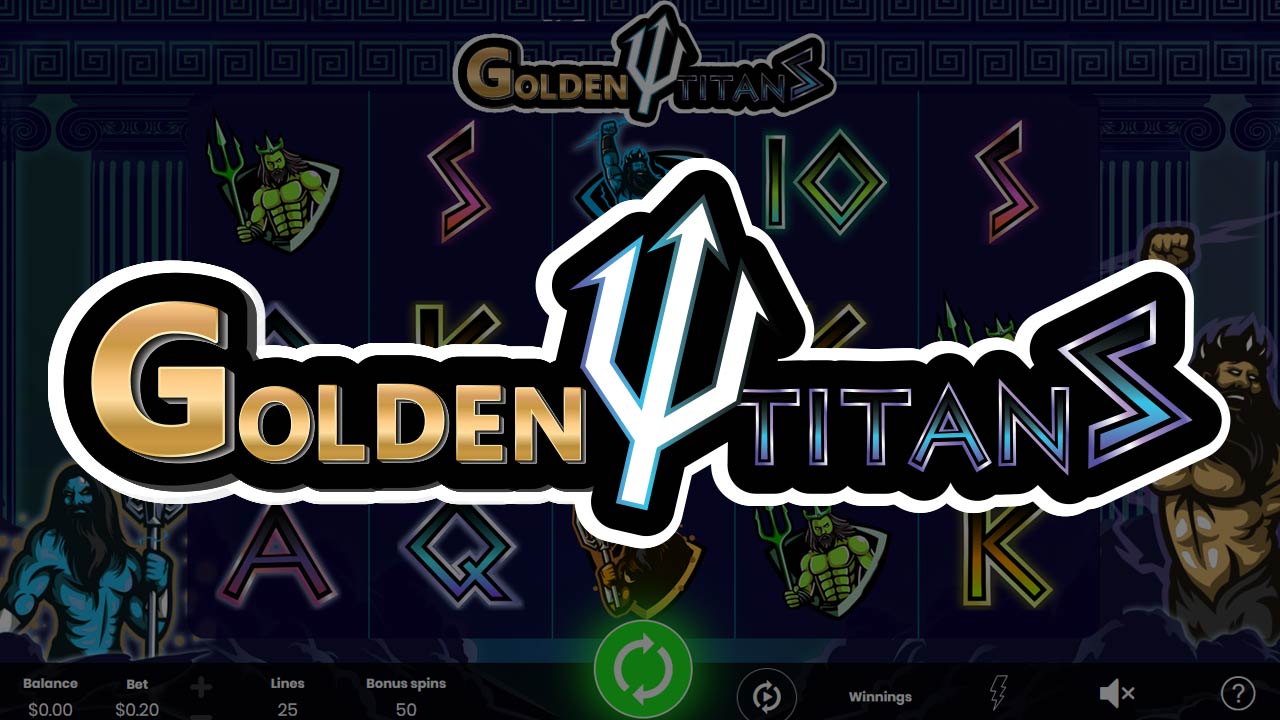 Golden Titans - Online Slot Logo