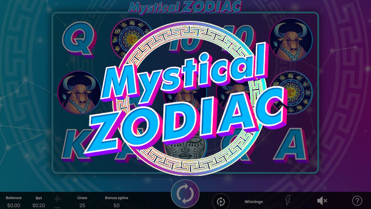 Mystical Zodiac - Online Slot Logo