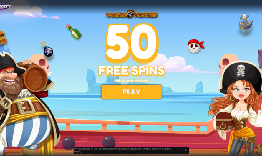 50 Free Spins – The Golden Pirates
